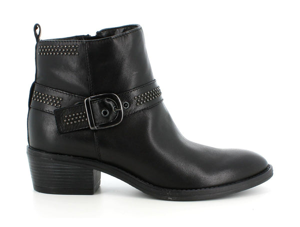 Melluso Donna Tonchetti Pelle 018830A-209115 Nero